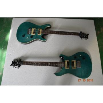Custom Shop PRS Teal Flame Maple Top Electric Guitar