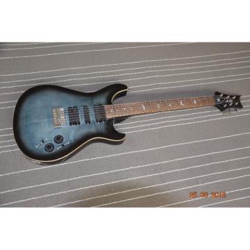 Custom Shop PRS Black Burst Blue Top 22 Frets Electric Guitar