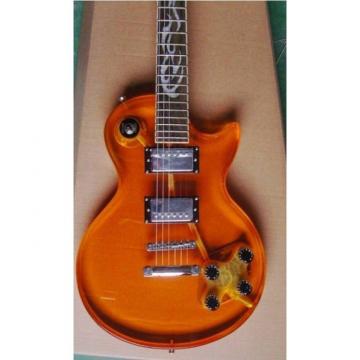 Custom Shop Orange Plexiglass Acrylic Electric Guitar