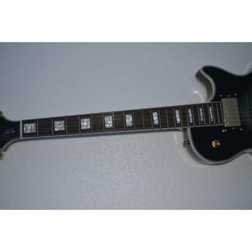 Custom Shop LP Tiger Maple Top Gray Black Electric Guitar