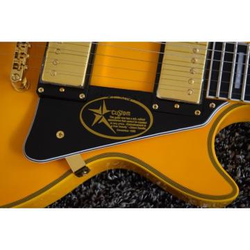 Custom Shop LP Randy Rhoads TV Yellow Electric Guitar
