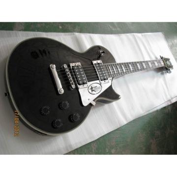 Custom Shop LP Black Electric Guitar