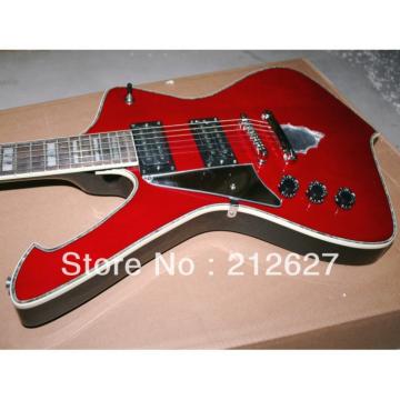 Custom Shop Left Iceman Ibanez Red Electric Guitar