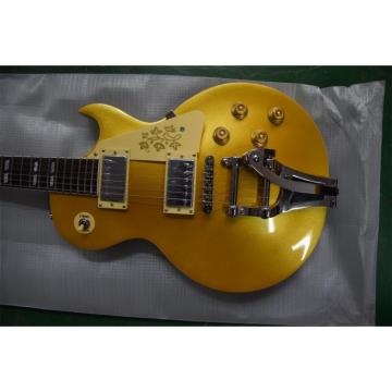 Custom Shop Gold Top Bigsby Tremolo Electric Guitar