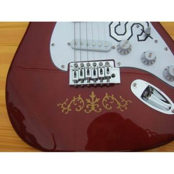 Custom Shop Fender Stevie Ray Vaughan SRV Red Wine Electric guitar