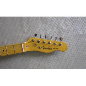 Custom Shop Fender Natural Wood Electric Guitar