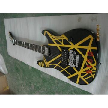 Custom Shop EVH 5150 Yellow Black Electric Guitar