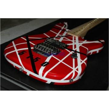 Custom Shop EVH 5150 Black White Stripes Electric Guitar