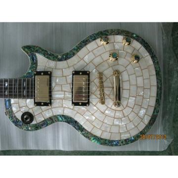 Custom Shop Abalone Handmade Electric Guitar MOP