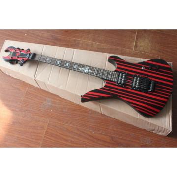 Custom Schecter Red Electric Guitar