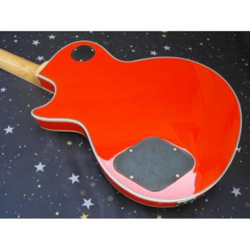 Custom Orange Buzzsaw Zakk Wylde Bullseyes Electric Guitar