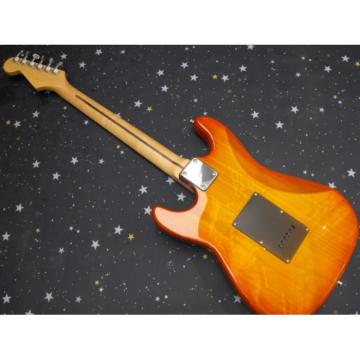 Custom Golden Fender Stratocaster Electric Guitar