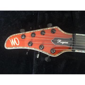 Custom Built Mayones Regius 7 String Electric Guitar Eye Inlay