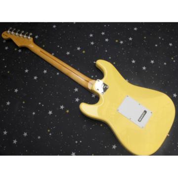 Cream Fender Stratocaster Electric Guitar Floyd Rose Tremolo