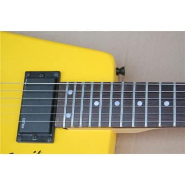 Custom Shop Yellow Monaco Steinberger Headless Electric Guitar