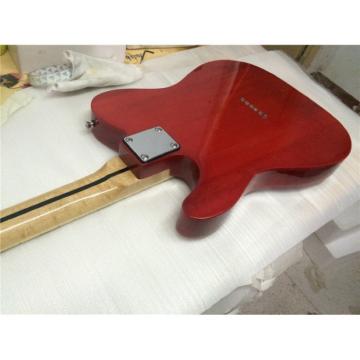 Custom Fender Telecaster Flame Maple Red Wine Electric Guitar