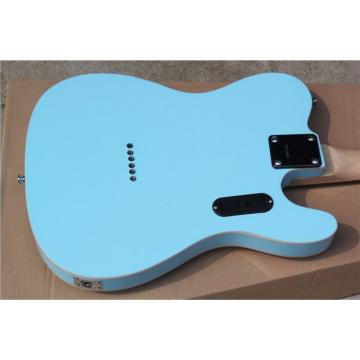 Custom Fender Left Handed Sky Green Telecaster Electric Guitar