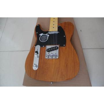 Custom Fender Left Handed Natural Telecaster Electric Guitar