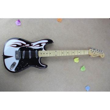 Custom Fender Black High Speed Stratocaster Electric Guitar