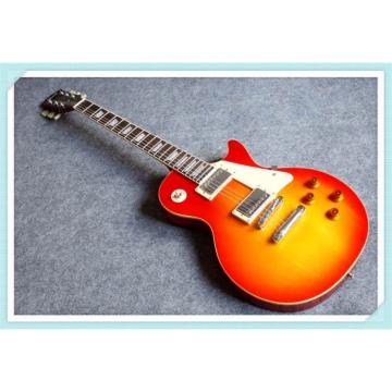 Custom Built Cherry Sunburst Standard  LP 6 String Electric Guitar