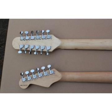 Double Neck Fender Stratocaster Vintage 12 6 String Guitar