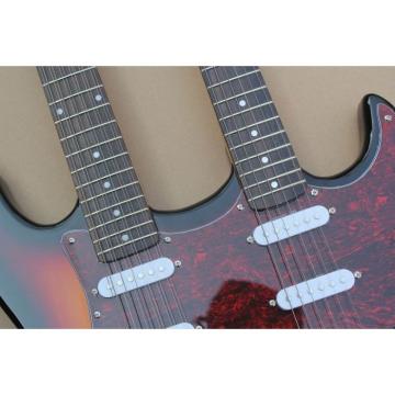 Double Neck Fender Stratocaster Vintage 12 6 String Guitar