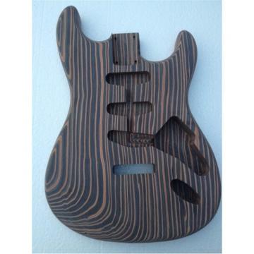 Custom Shop Fender Unfinish Builder Guitar Zebra No Painting