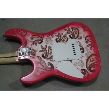 Custom Shop Fender Paisley Stratocaster Jimi Hendrix Guitar Floral