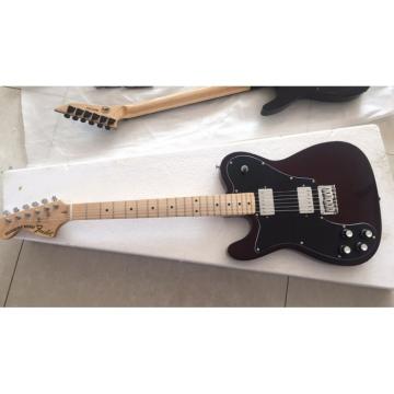 Custom Shop Fender Left Handed Brown Guitar Deluxe Strings and nut RIGHT HANDED