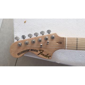 Custom Shop Fender Left Handed Brown Guitar Deluxe Strings and nut RIGHT HANDED