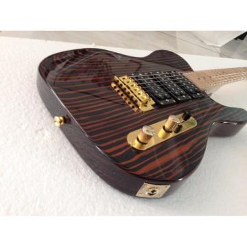 Custom Shop Fender Zebra Wood Telecaster Guitar