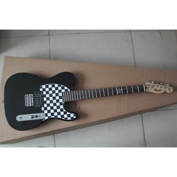 Custom Fender Black Checker Board Telecaster Avril Lavigne Guitar