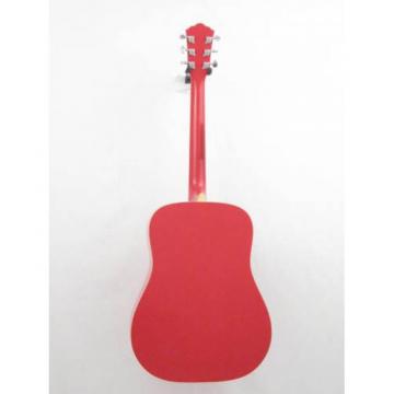 Washburn Apprentice WD10/R Red Dreadnought Acoustic Guitar