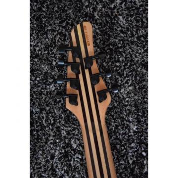 Custom Built Regius 7 String Gray Tiger Maple Top Finish Mayones Guitar