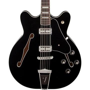 Fender Coronado Semi-Hollowbody Electric Guitar Black Rosewood Fingerboard
