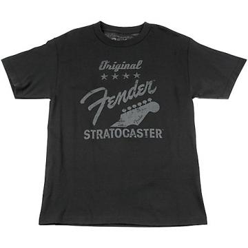 Fender Original Strat T-Shirt, Charcoal Small