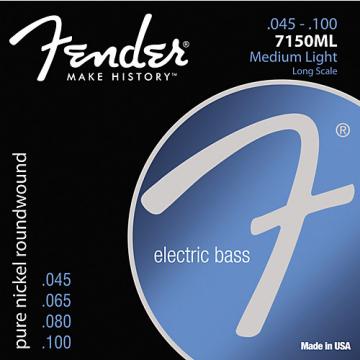 Fender 7150ML Pure Nickel Long Scale Bass Strings - Medium Light