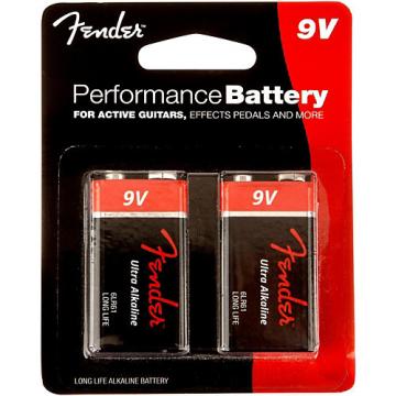 Fender 9 Volt Battery 2 Pack