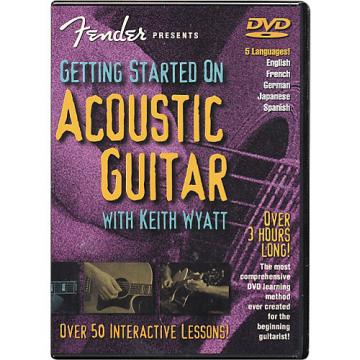 Fender Getting Started On Acoustic Guitar DVD