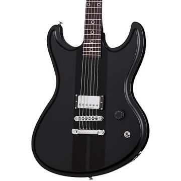 Schecter Guitar Research 2016 Shaun Morgan Signature Electric Guitar Satin Black with Gloss Black Racing Stripes