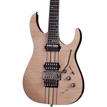 Schecter Guitar Research Banshee Elite-6 with Floyd Rose and Sustainiac Electric Guitar Gloss Natural