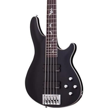 Schecter Guitar Research Damien Platinum 5 Electric Bass Guitar Satin Black