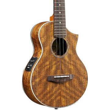 Ibanez UEWT14E Exotic Wood Tenor Acoustic-Electric Ukulele Natural