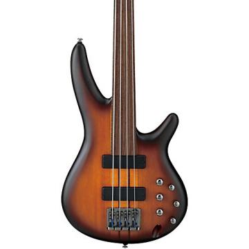 Ibanez SRF700 Portamento 4-String Fretless Electric Bass Flat Brown Burst Rosewood Fretboard