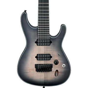 Ibanez Iron Label S Series SIX7FDFM 7-String Electric Guitar Dark Space Burst