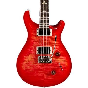 PRS Custom 22 Carved Flame Maple Top with Nickel Hardware Solid Body Electric Guitar Blood Orange