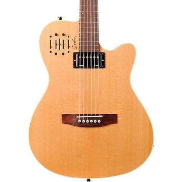 Godin A6 Ultra Semi-gloss Semi-Acoustic-Electric Guitar Natural Cedar