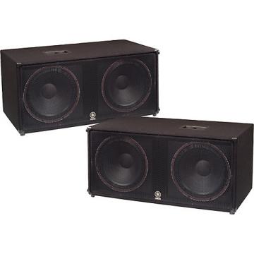 Yamaha SW218V Dual 18" Club Series V Subwoofer Pair