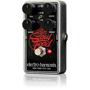 Electro-Harmonix Bass Soul Food Overdrive Effects Pedal