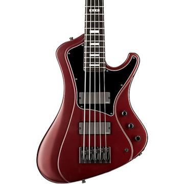 ESP E-II Stream SL-5 Electric Bass Guitar Deep Red Metallic Satin